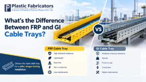 What’s the Difference Between FRP and GI Cable Trays?