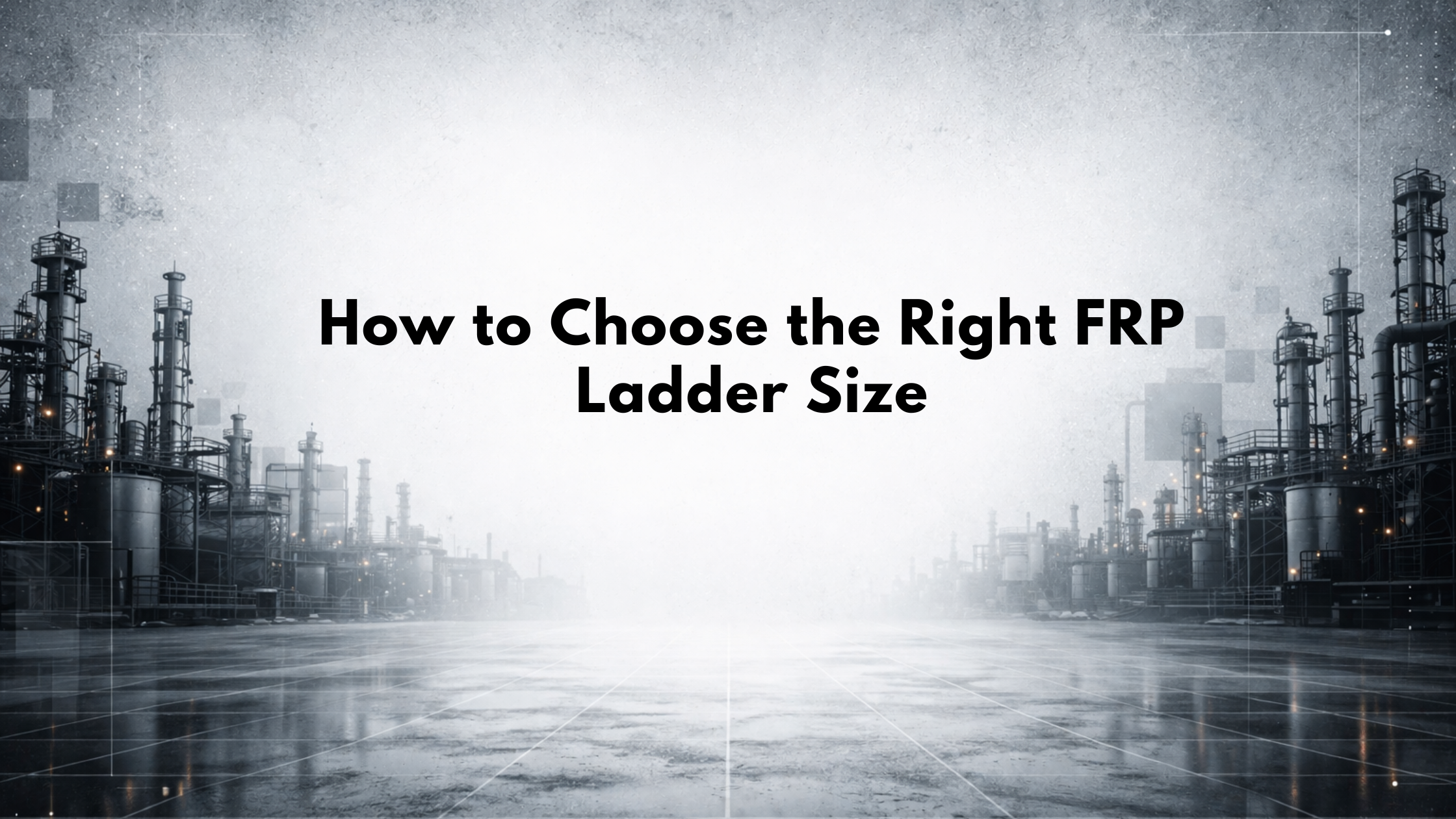 How to Choose the Right FRP Ladder Size
