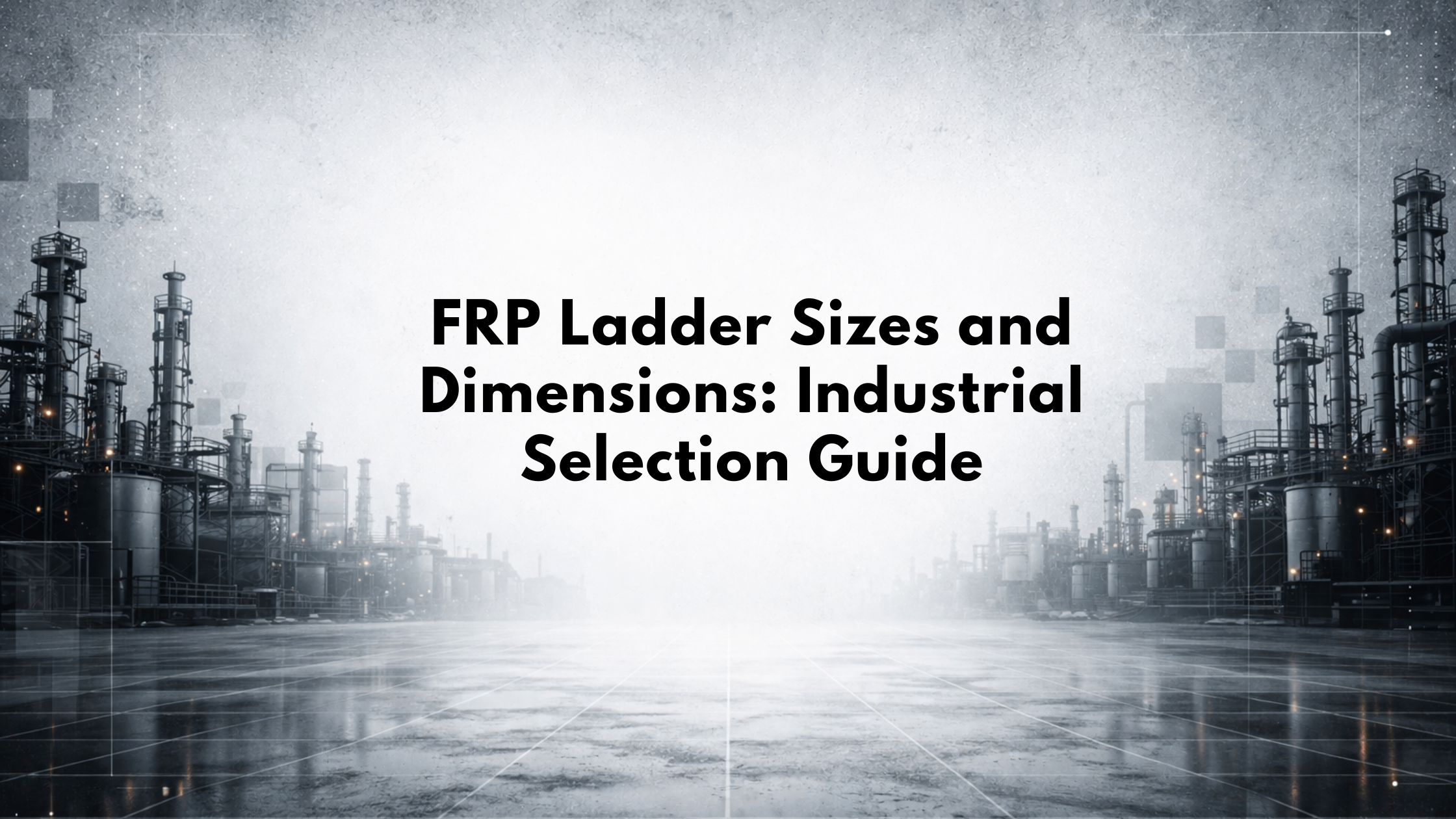 FRP Ladder Sizes and Dimensions: Industrial Selection Guide