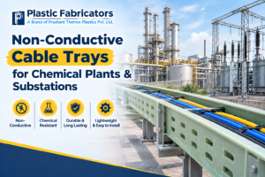Non-Conductive Cable Trays for Chemical Plants and Substations